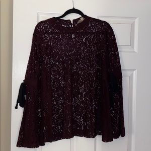 Brand new never worn lace top Loft Size XL